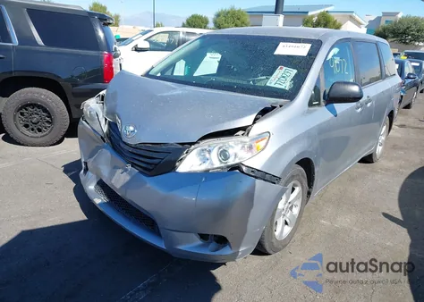 2017 Toyota Sienna L 7 Passenger from USA, damaged, VIN 5TDZZ3DC6HS841980